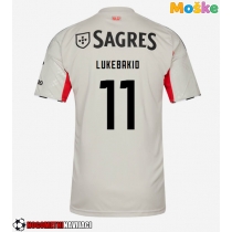 Moške Nogometnih dresov Benfica Dodi Lukebakio #11 Gostujoči 2025-26 Kratki rokavi